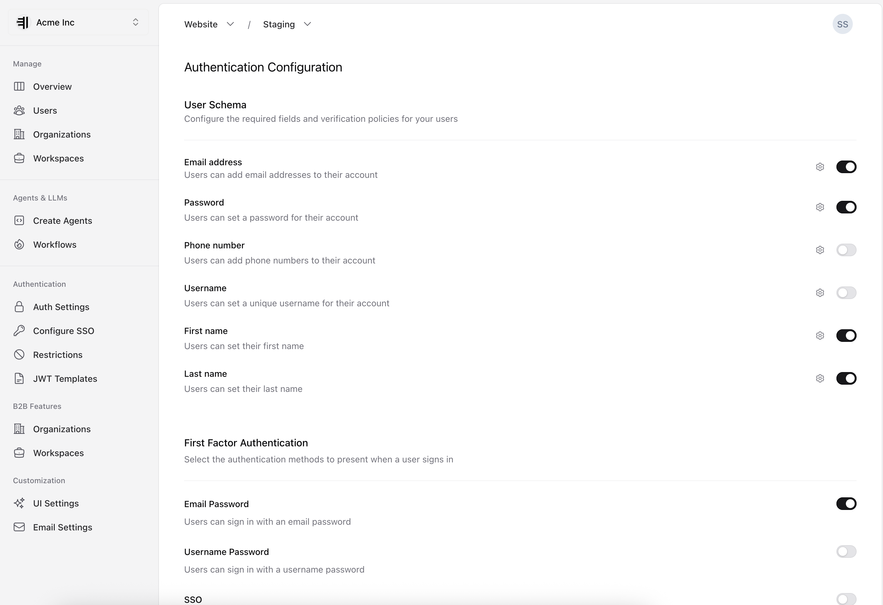 Product screenshot